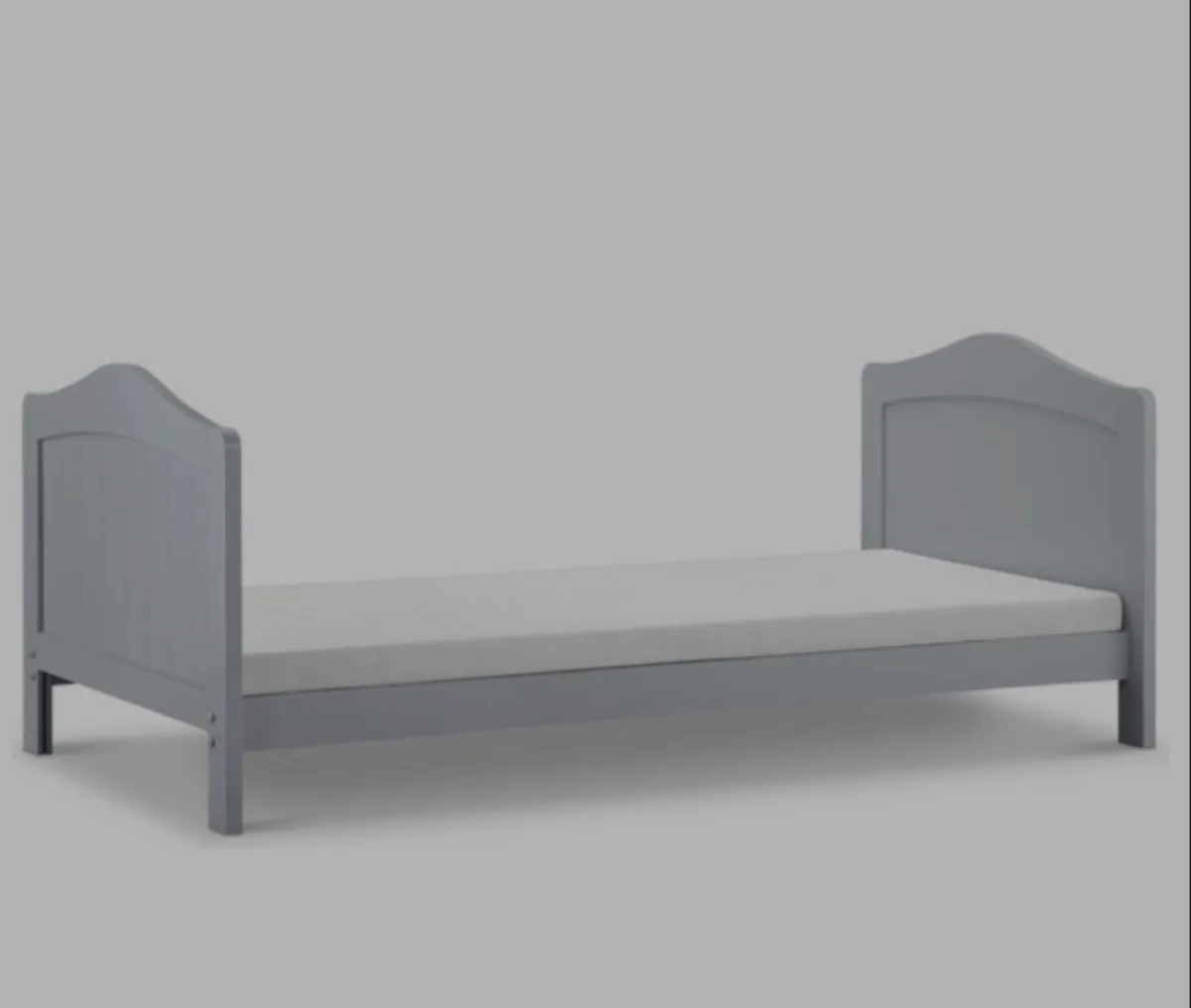 2 x Nested Sorrento Cot Bed in grey colour - Image 4