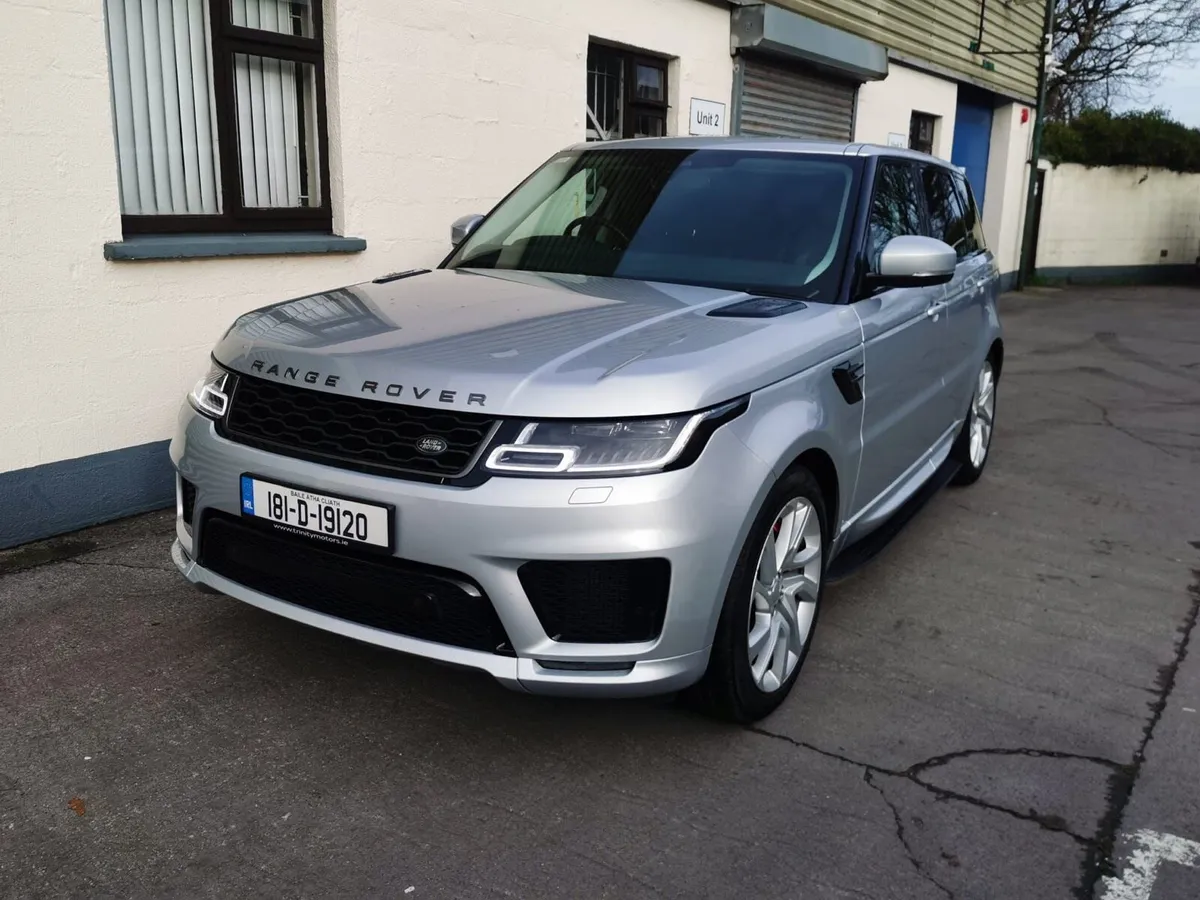 2018 Range Rover Sport 4.4D V8 VAT Receipt - Image 1