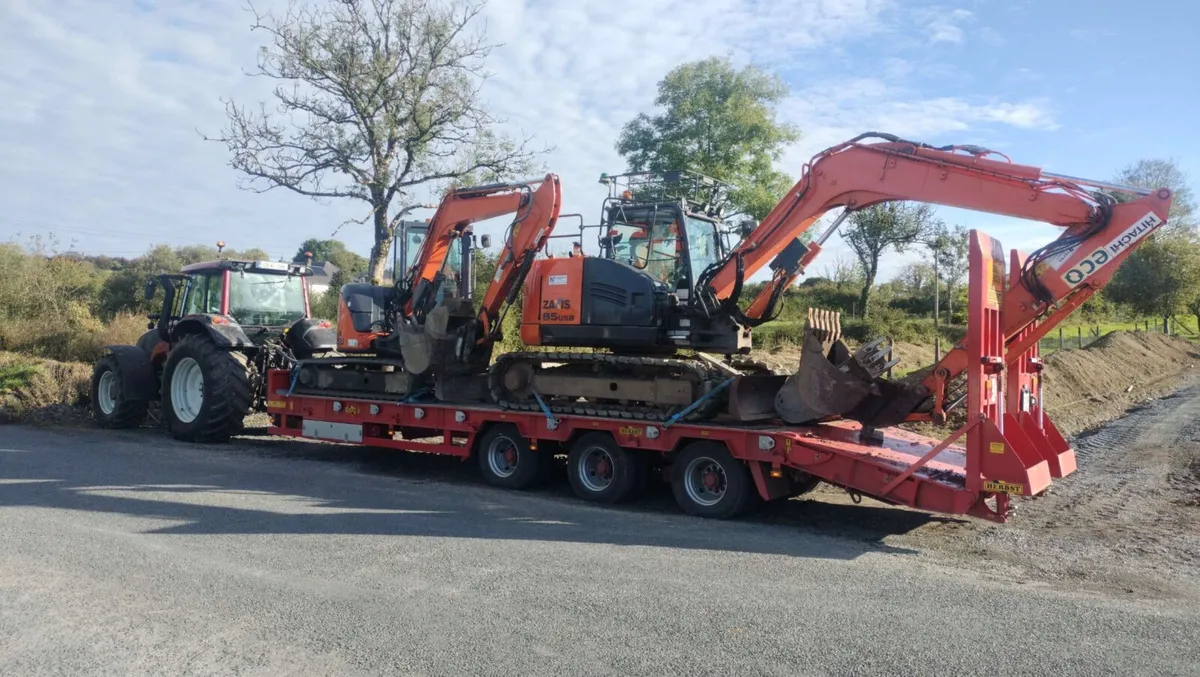 5 and 8 ton diggers for self drive hire
