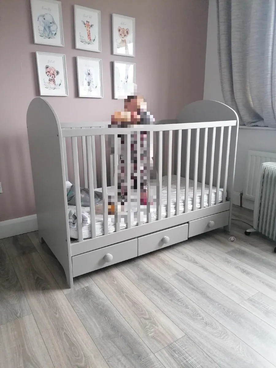 Ikea cot bed grey online