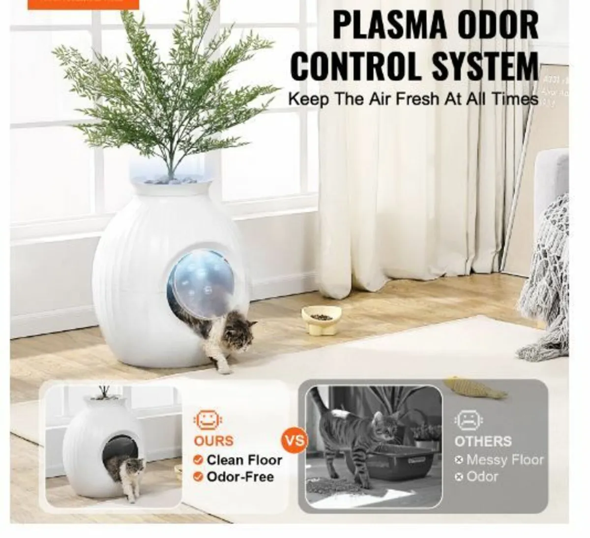 OdorFree Plant Cat Litter Box Hidden Cat for sale in Co. Clare for €