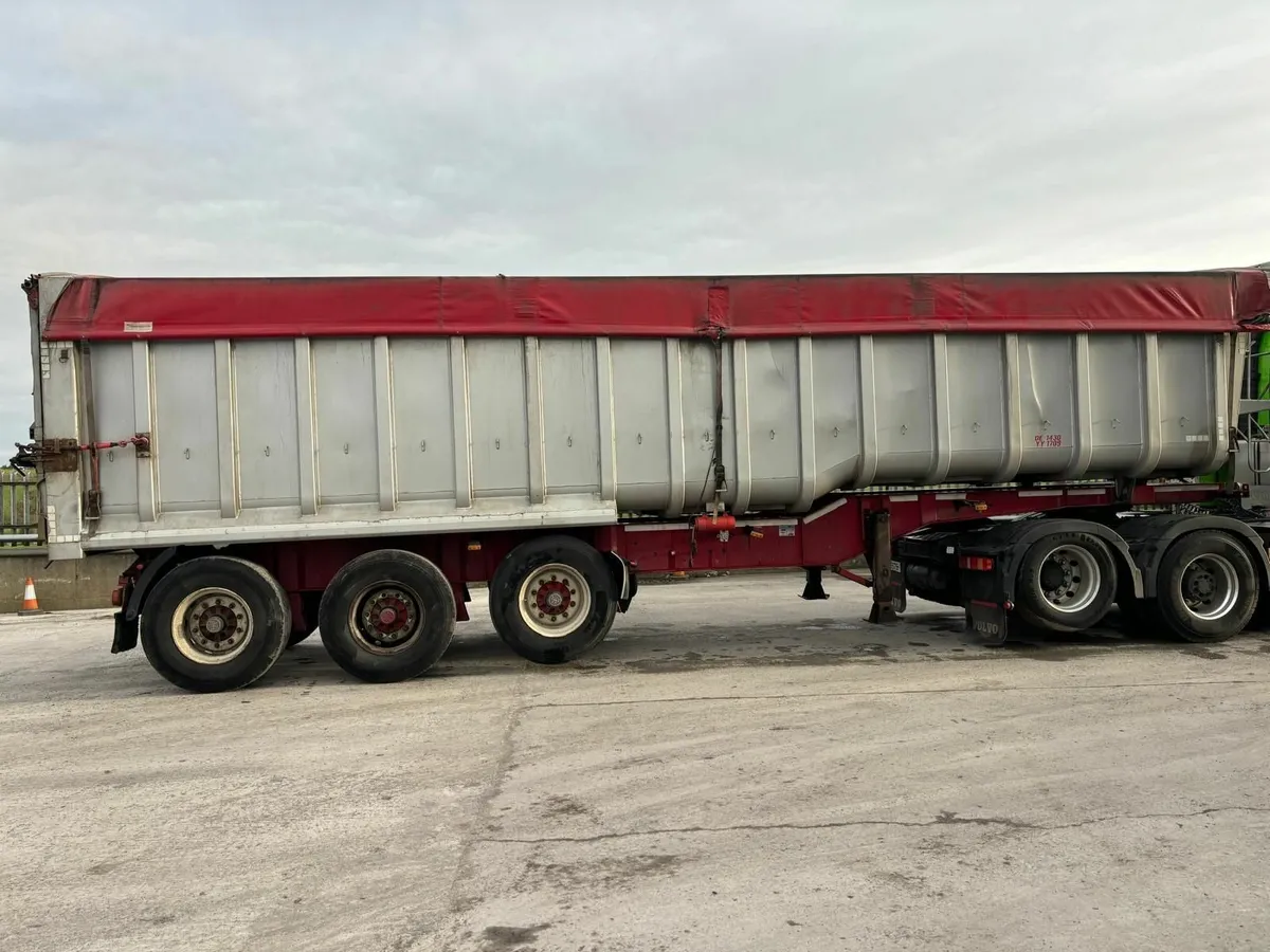 Bulk Alloy Tipping Trailer FOR SALE - Image 1