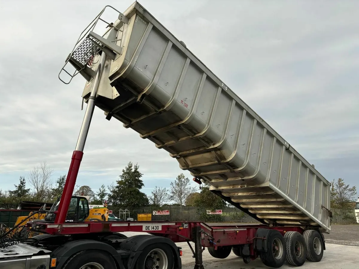 Bulk Alloy Tipping Trailer FOR SALE - Image 3