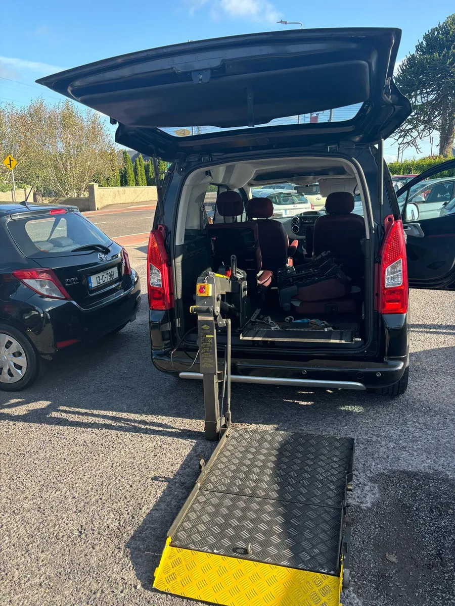 CITROEN  BERLINGO  WITH  WHEEL  CHAIR  CONVERSION - Image 1