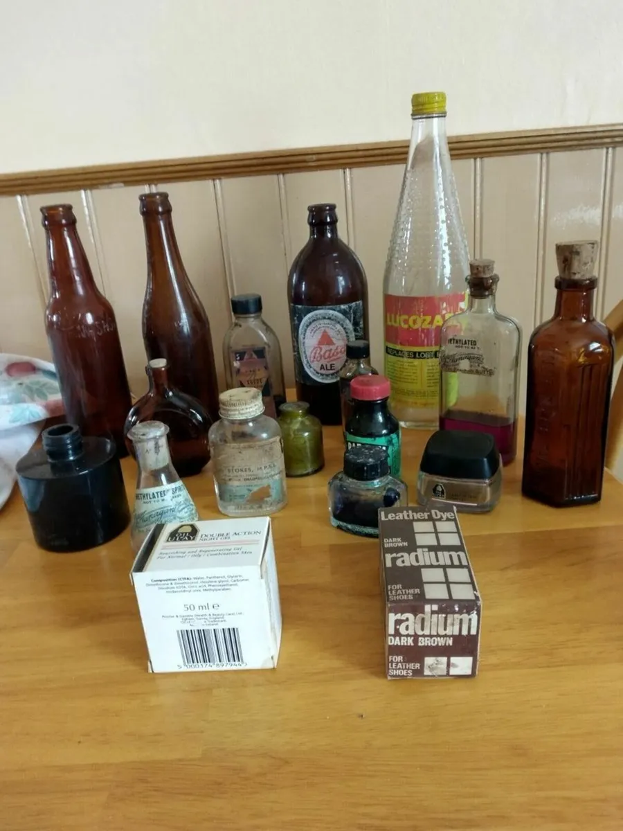 40. Vintage glass Bottles for sale in Co. Cork for €100 on DoneDeal