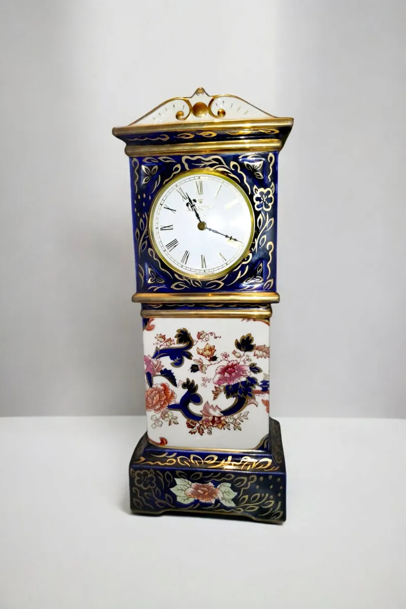 Rare Mason's Royal Mandalay tall clock - Image 1