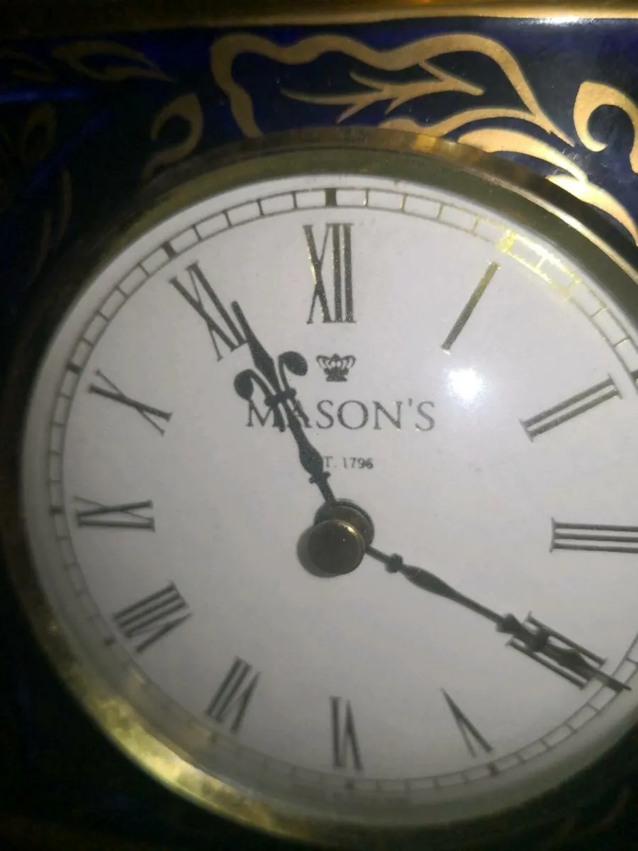 Rare Mason's Royal Mandalay tall clock - Image 3