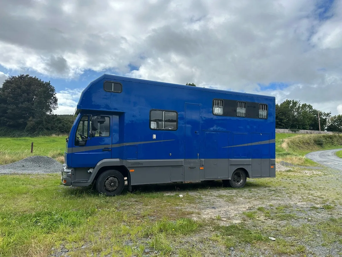 MAN 7.5 ton 3 horse lorry - Image 1