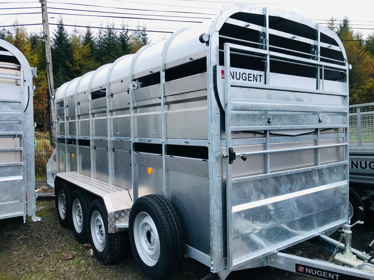 Nugent 14x6 Livestock - Tri Axle - Decks - Image 1