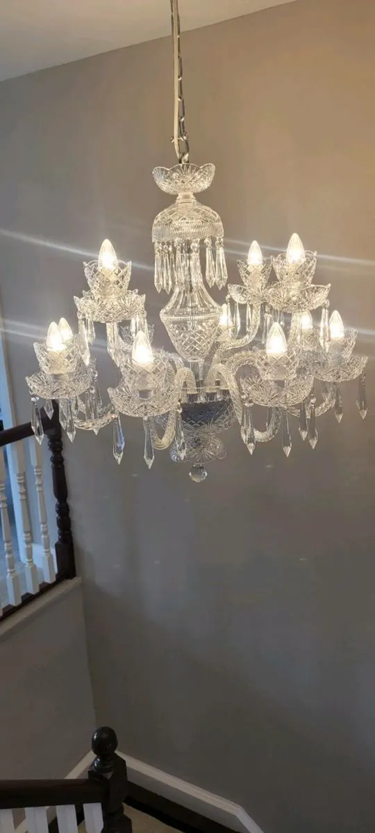 Irish Crystal Chandelier - Image 3