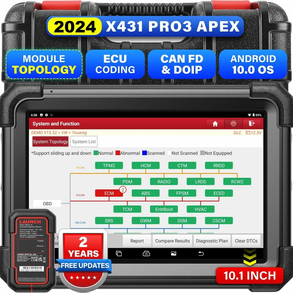 Launch X431 PRO3 APEX 10" Diagnostic Machine - Image 1