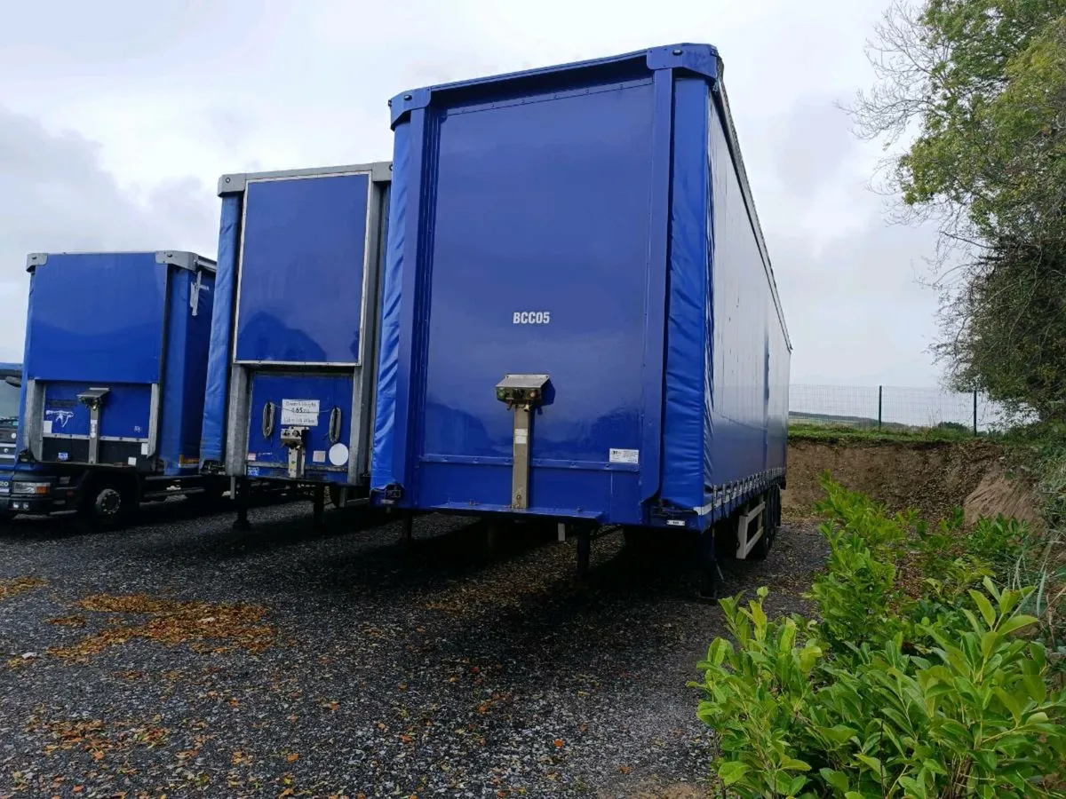 45ft Curtainsider Trailers choice 3 SDC Montracon - Image 1