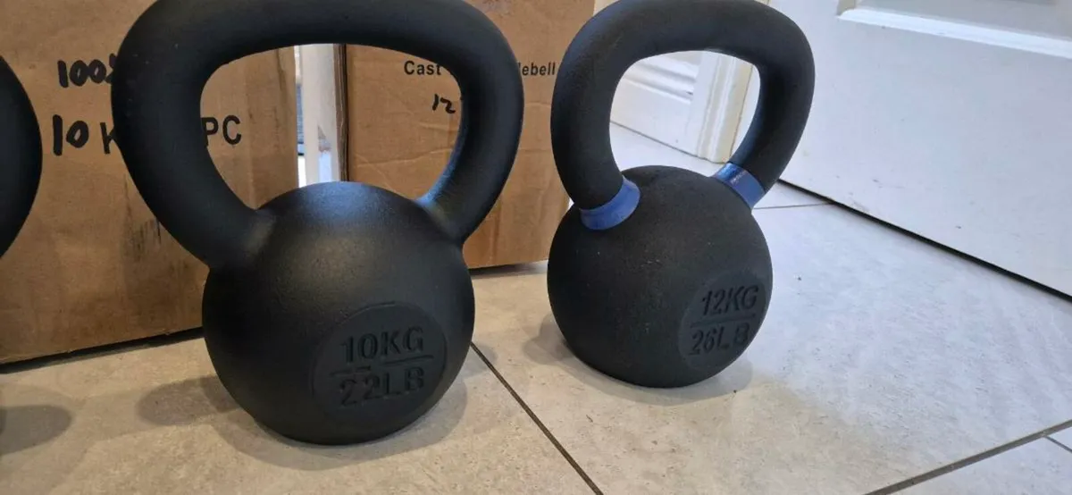 Brand new 10kg and 12 kg kettlebells for sale in Co. Dublin for 54 on DoneDeal