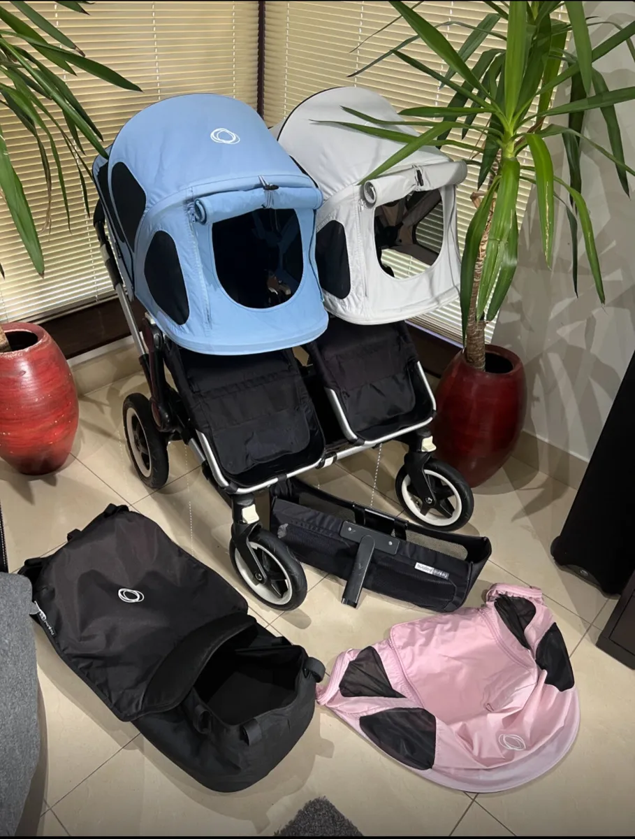 Bugaboo donkey duo in Swords for sale in Co. Dublin for 550 on DoneDeal