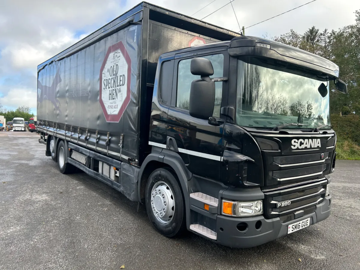 2016 Scania p280 6x2 Curtainsider - Image 3