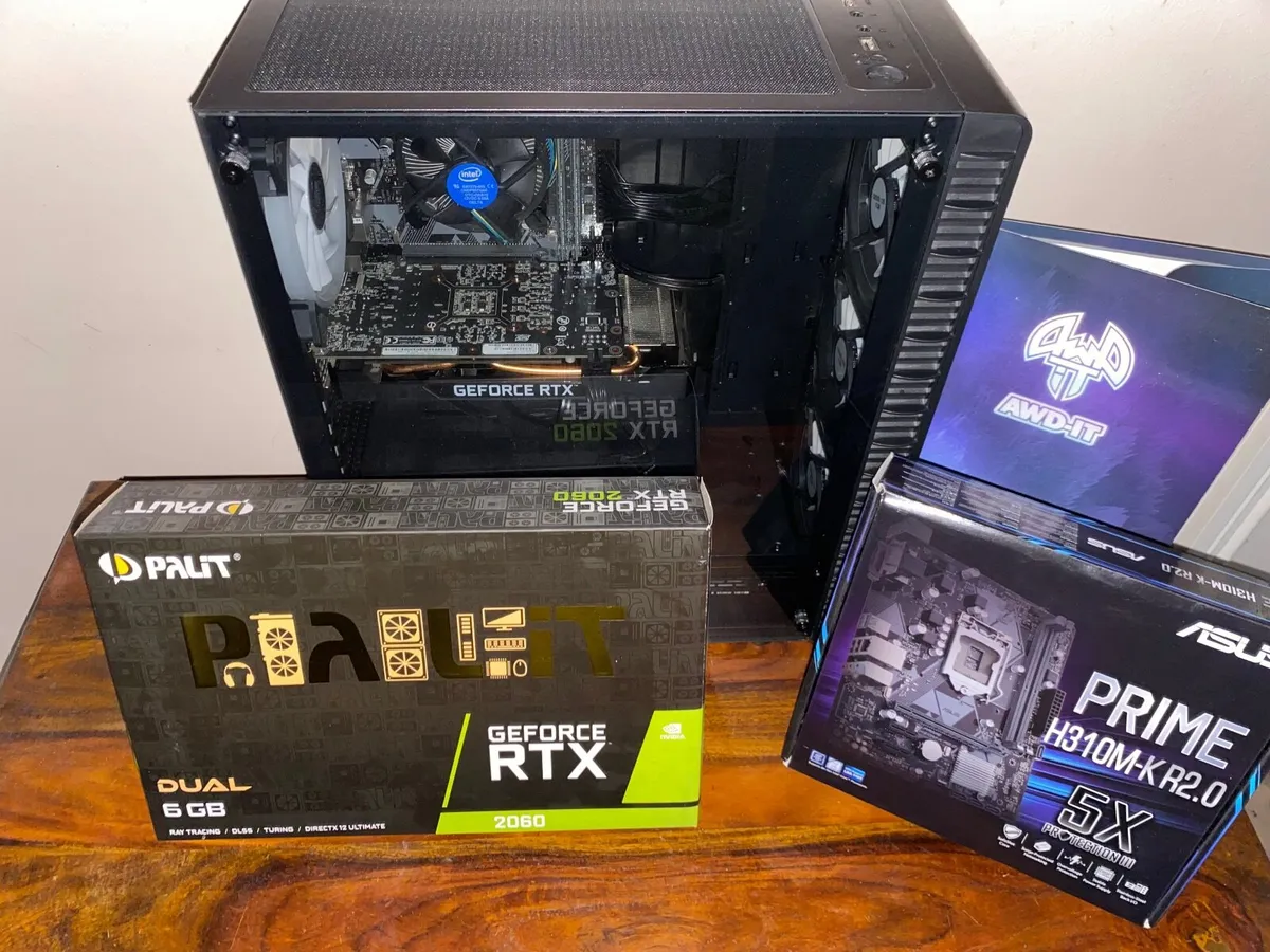 Gaming PC RTX 2060 Intel i5 9400F 1TB 500 ONO for sale in Co. Limerick for 500 on DoneDeal