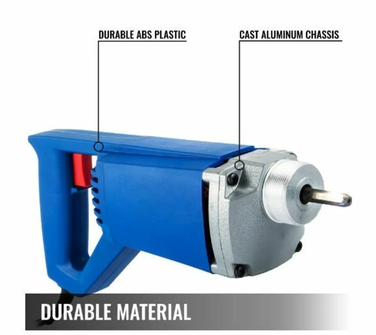 800w Electric Concrete Vibrator 1.5m Hose 35mm for sale in Co. Clare