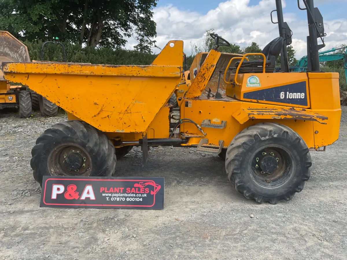 Thwaties 6 ton dumper - Image 1