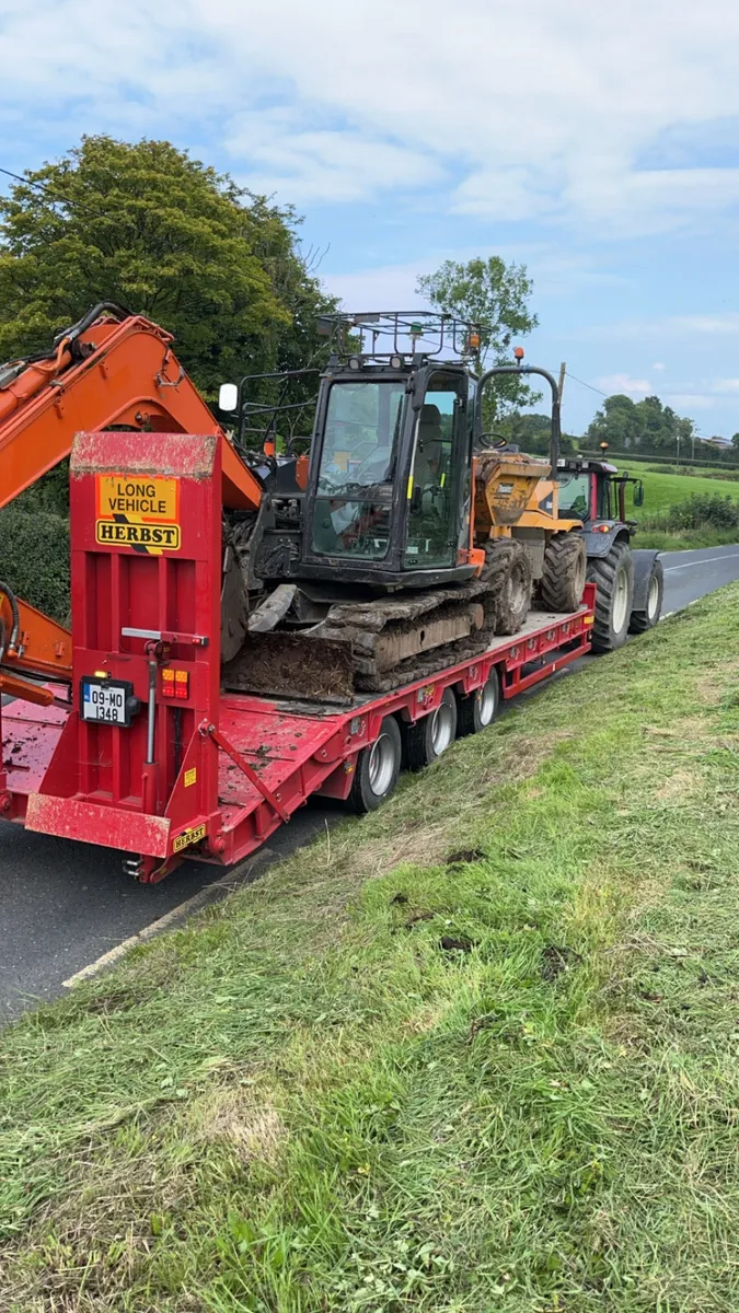 8 ton diggers for hire