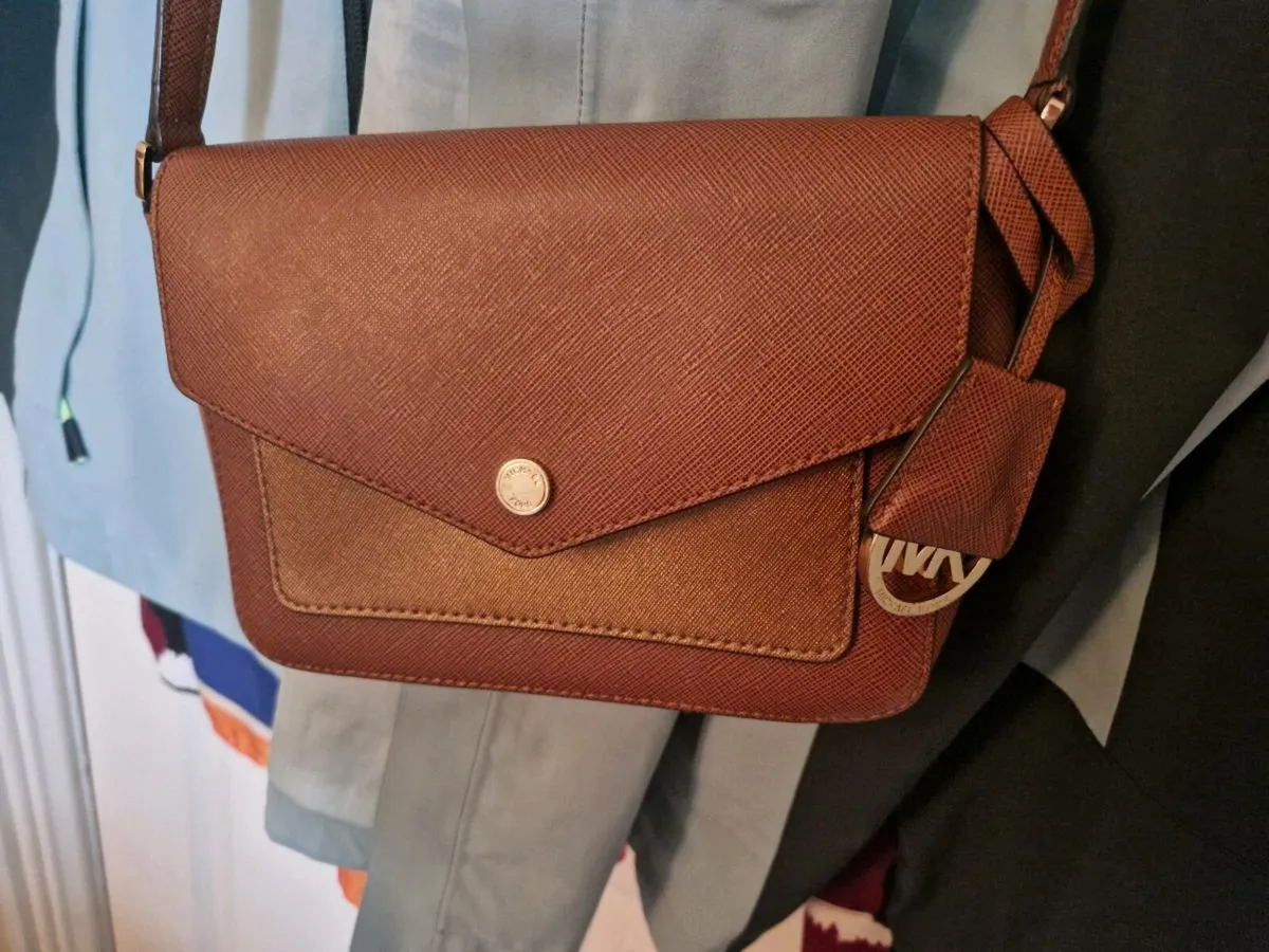 Michael Kors bag Saffiano Leather Flap Crossbody for sale in Co. Mayo for 65 on DoneDeal