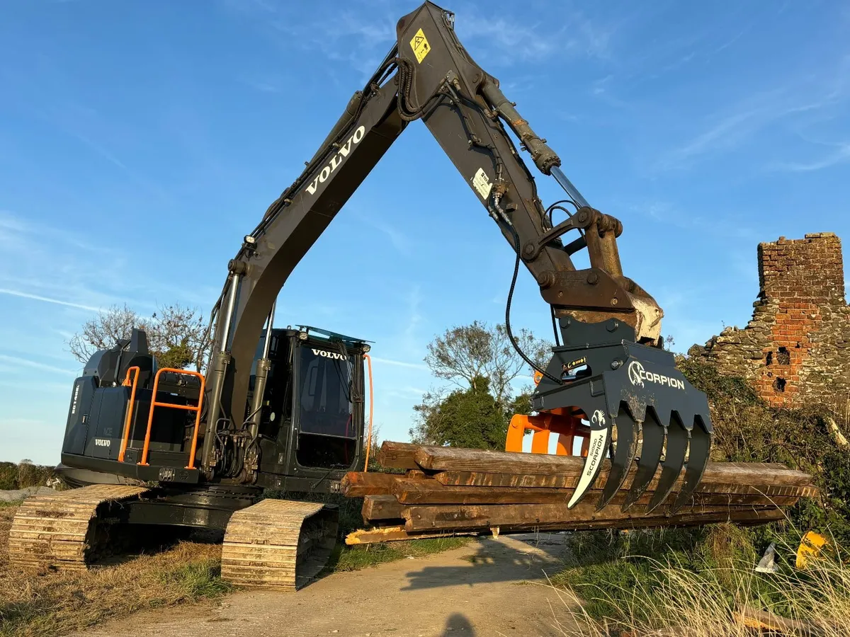 MDE Excavator Grab Timber Grab Log Grab Stone Grab - Image 1