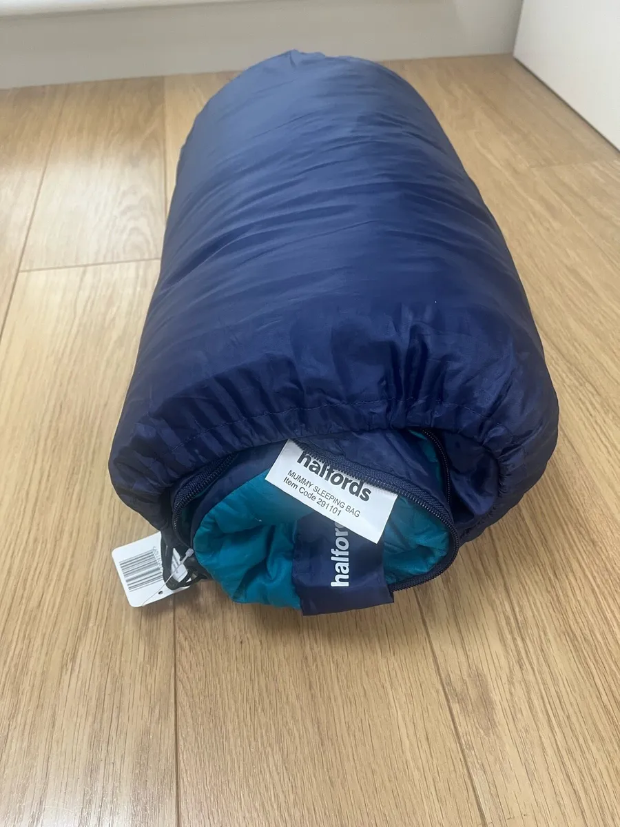 Halfords All season Mummy sleeping bag. NEW for sale in Co. Dublin for 12 on DoneDeal