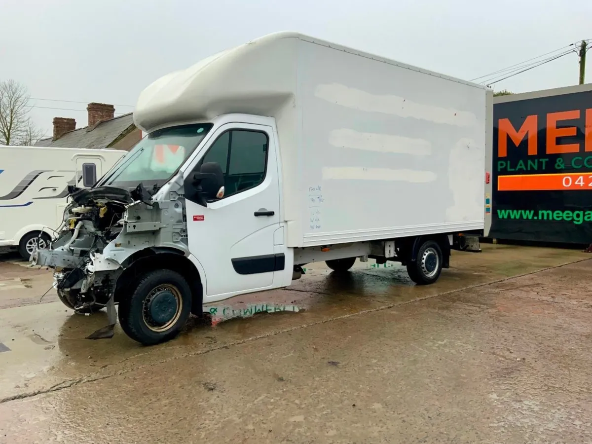14ft 'ALLOYBODIES' GRP  LUTON BODY / TAIL LIFT. - Image 1