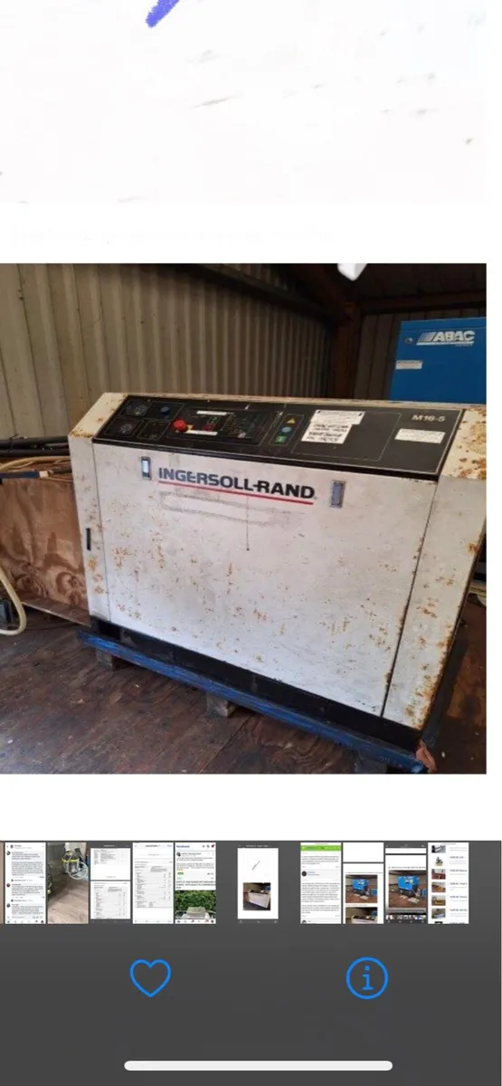 screw compressor with dryer