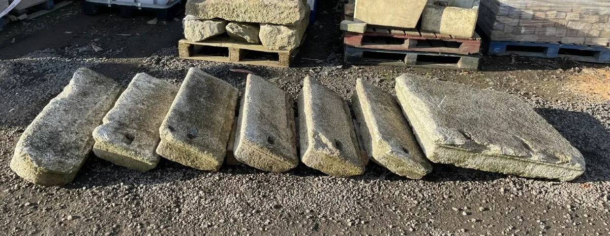 Reclaimed Granite Steps - Image 1