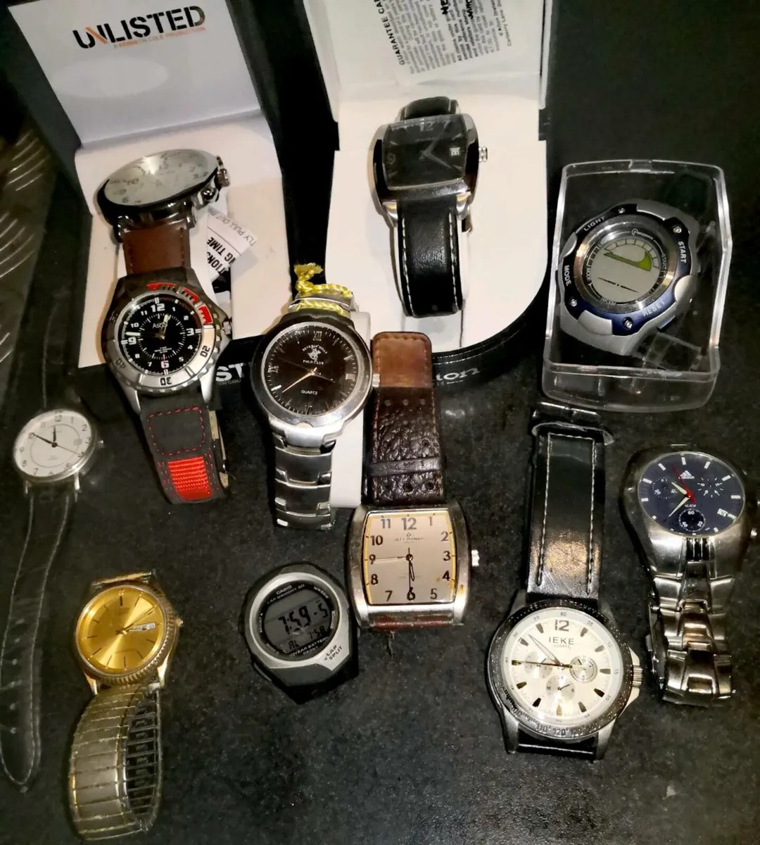 11 gents wristwatches bundle - Image 1