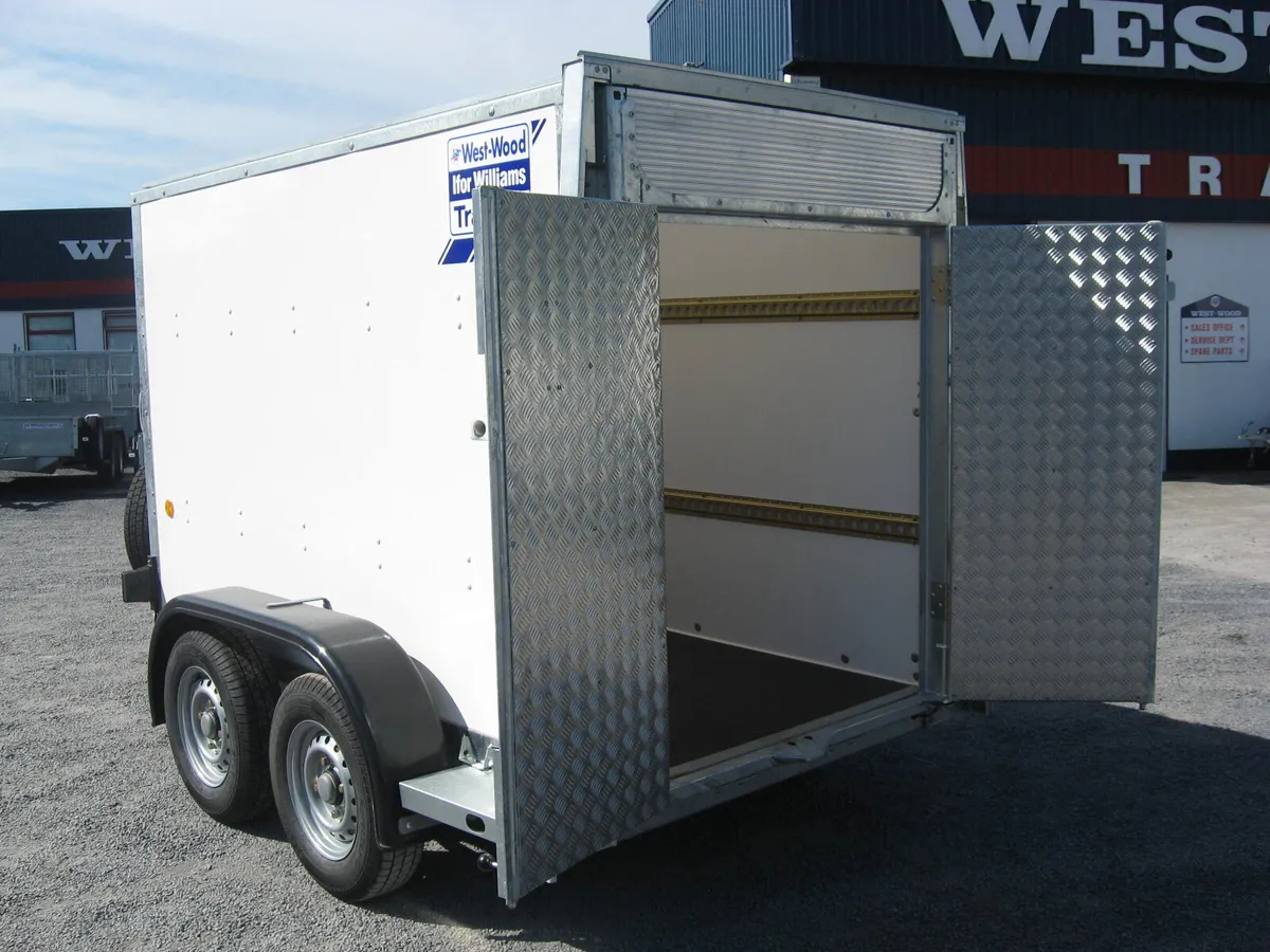 New Bv84 8' x4' x 5' Box Van Ifor Williams - Image 2