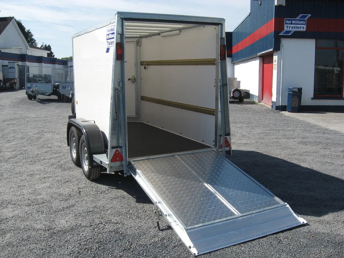 New Bv84 8' x4' x 5' Box Van Ifor Williams - Image 3