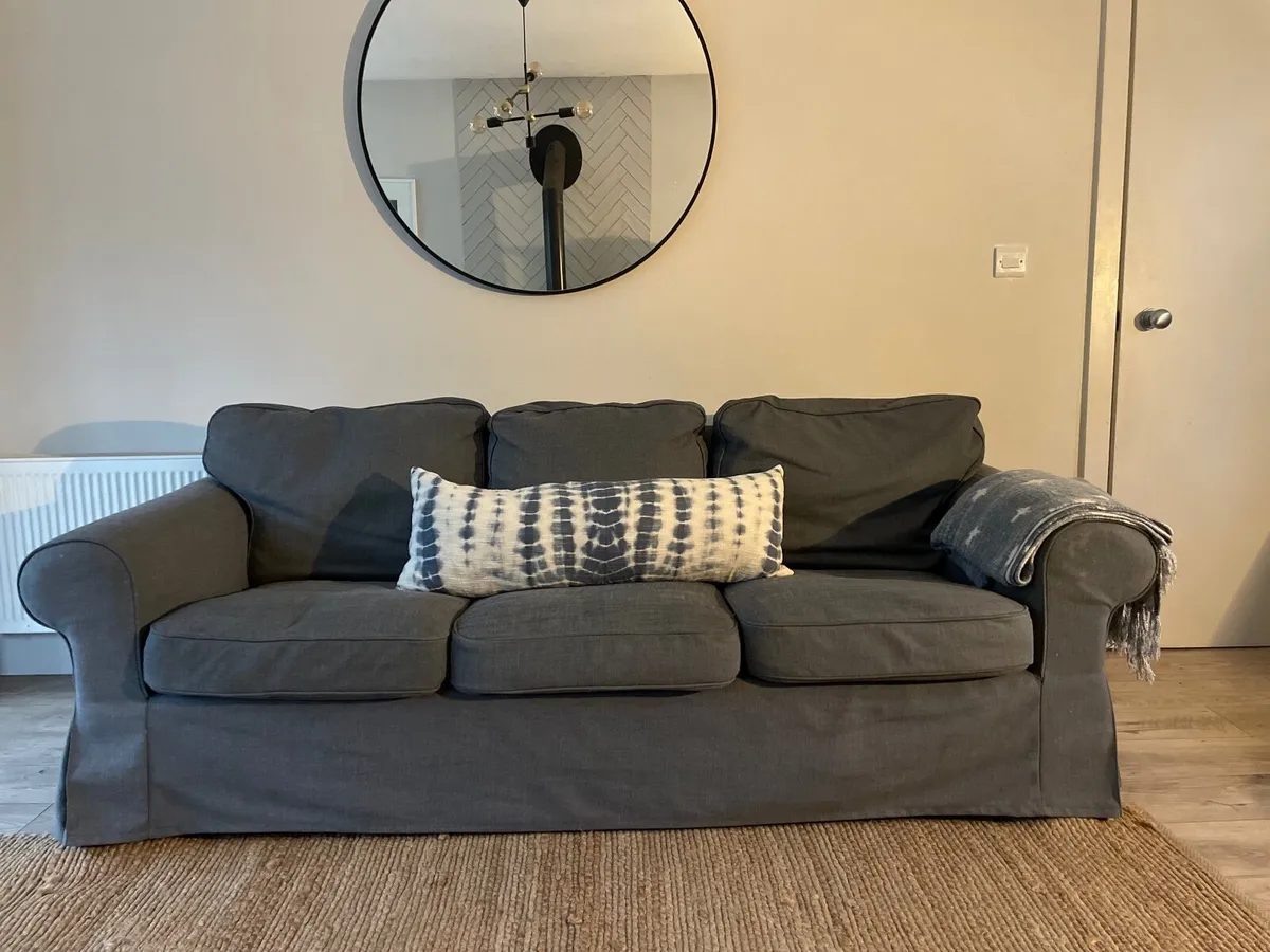 IKEA Sofa and Chair - Image 1