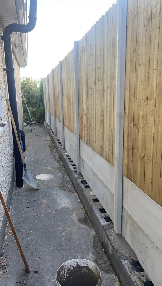 Groundworks/fencing - Image 2