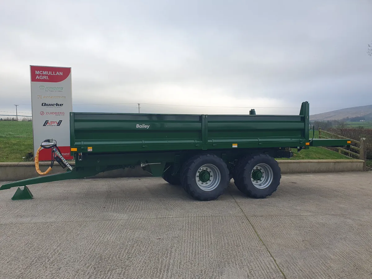 New Bailey Dropside Tipping Trailer - Image 1