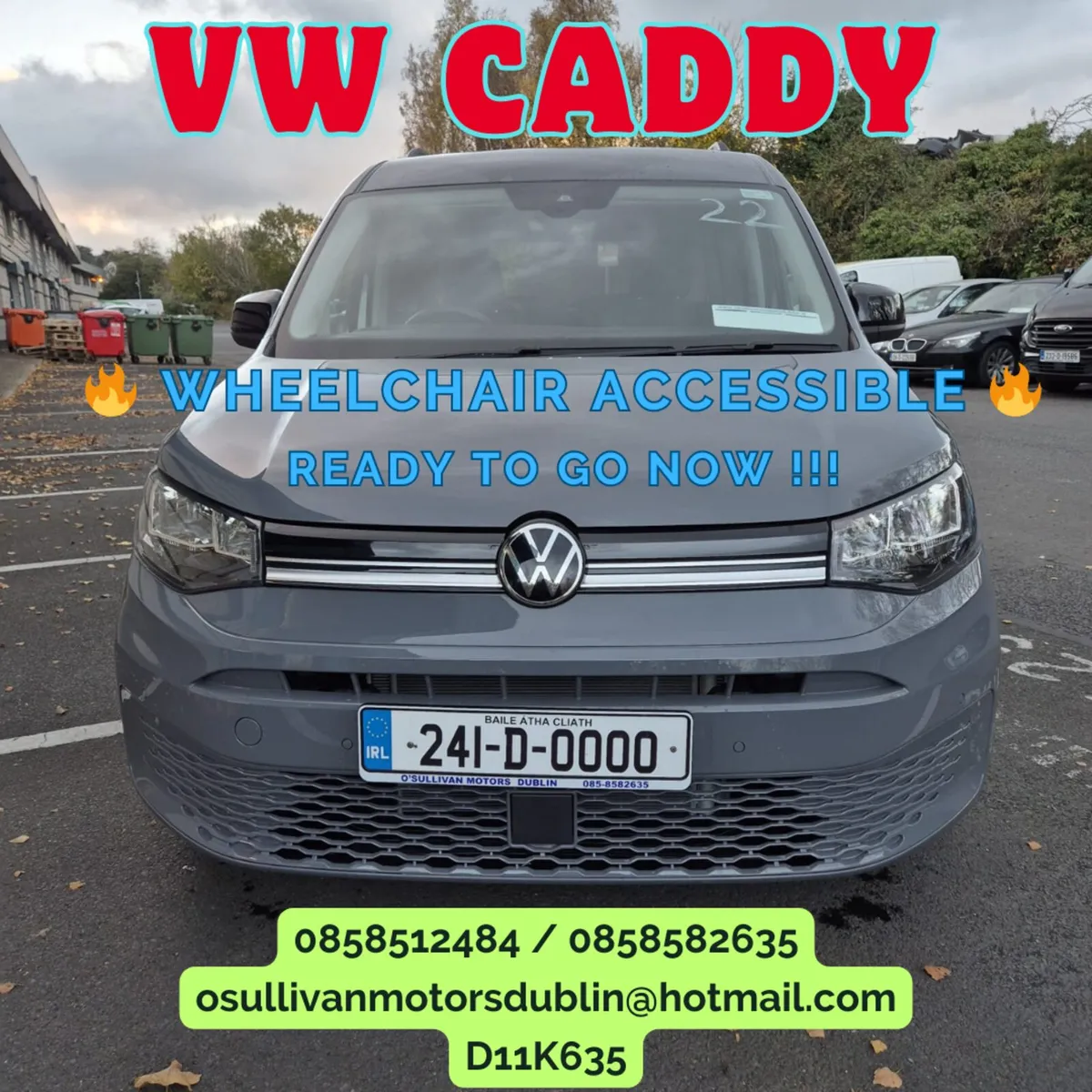 VW Caddy/2024/2.0 Diesel/Wheelchair Accessible!!! - Image 1