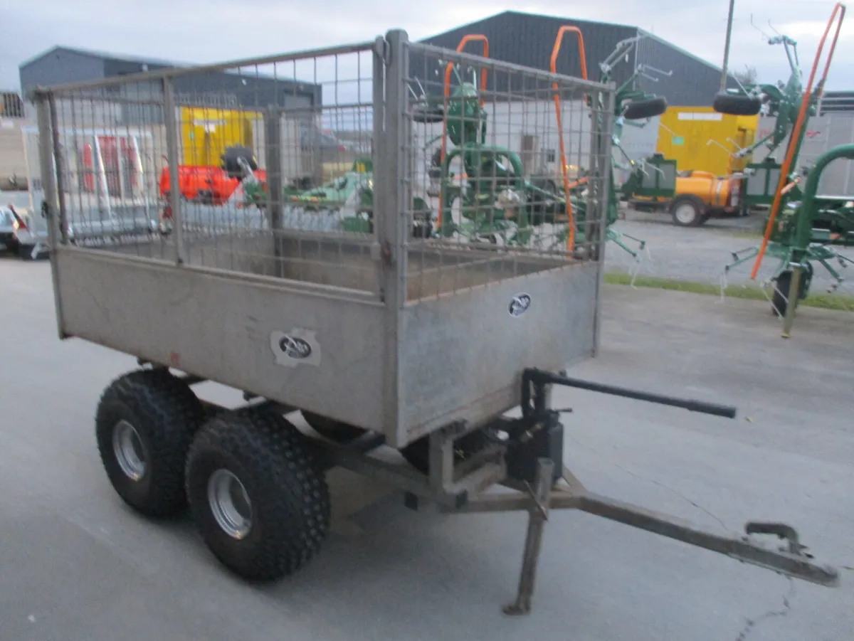Quad tipper trailer 6 x 4 - Image 4