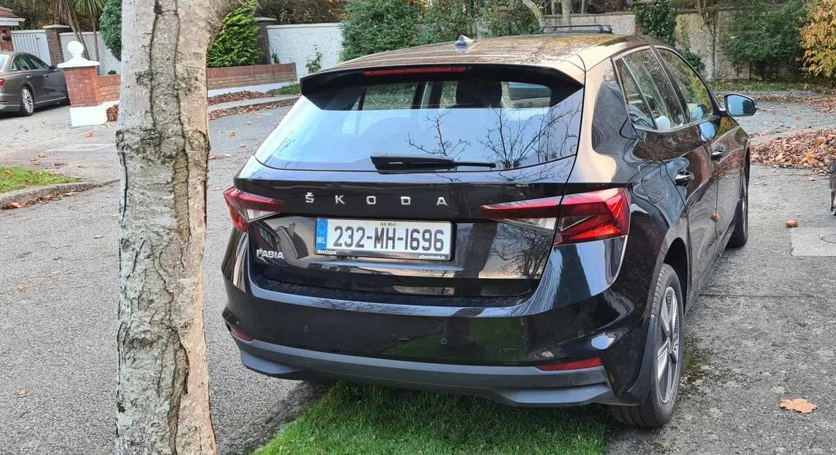 Skoda Fabia 2023 1.0L TSI 95hp 95bhp Black - Image 3