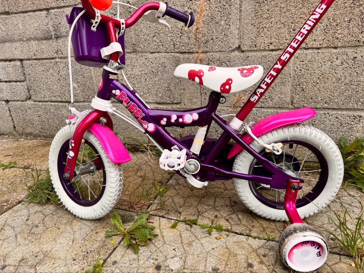 Kids Bicycle with Push along handle - Image 2