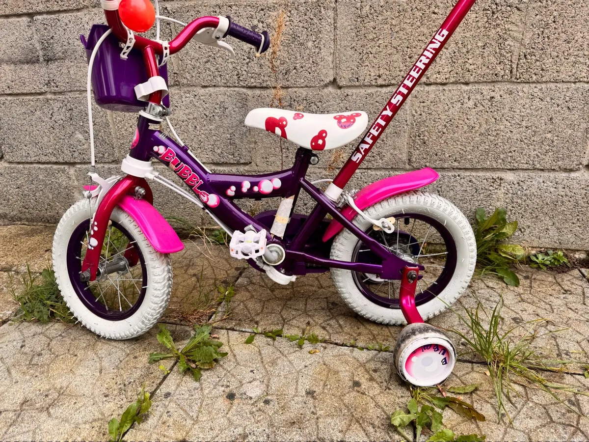 Kids Bicycle with Push along handle - Image 3