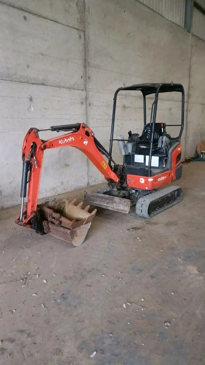 Kubota kx016-4 mini digger - Image 4