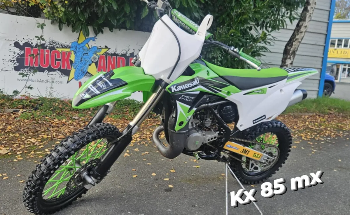 MINT Kawasaki KX 85 DELIVERY PART X EASY PAY - Image 1