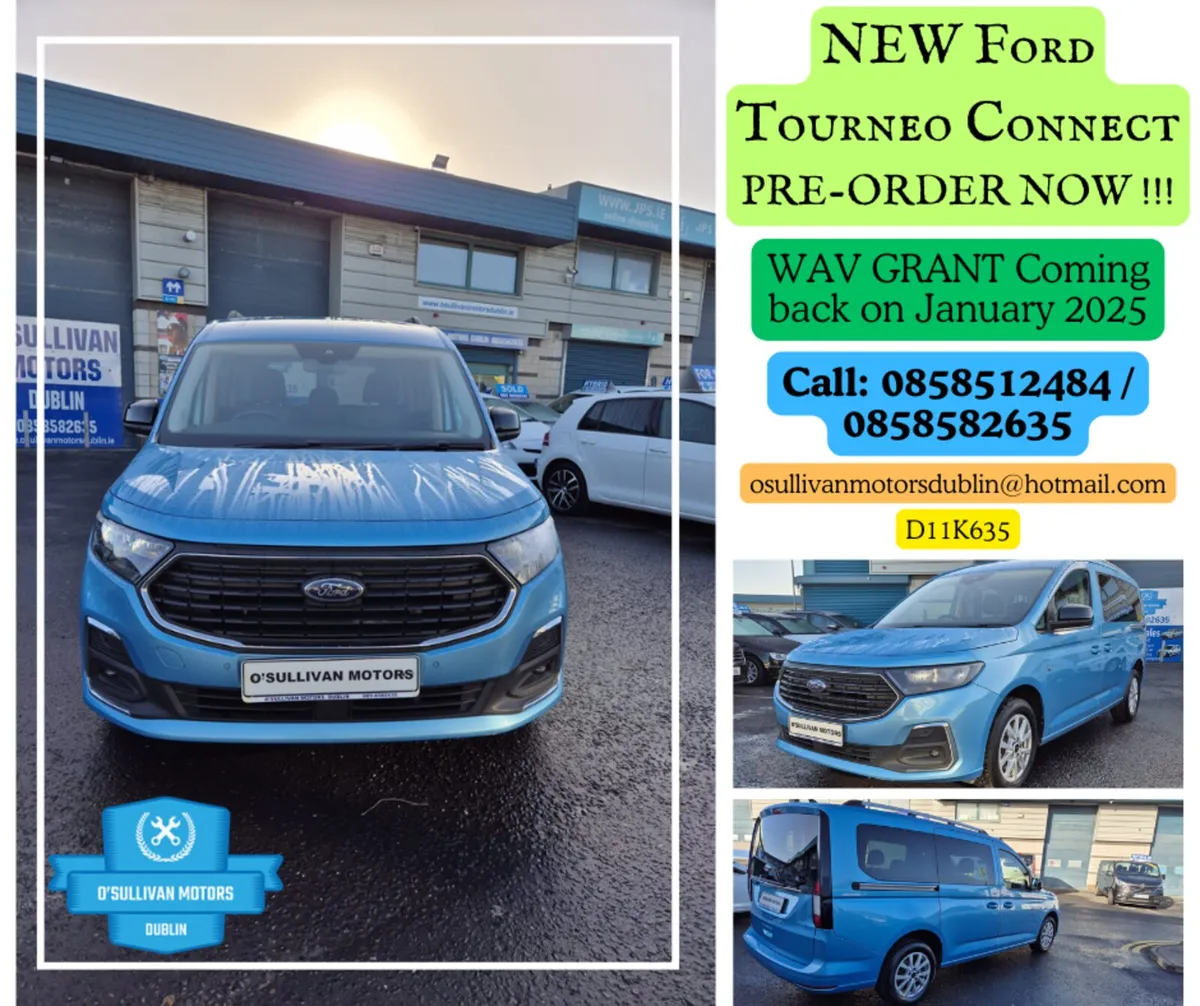 Ford Tourneo Connect/Wheelchair Access/Taxi Spec - Image 1
