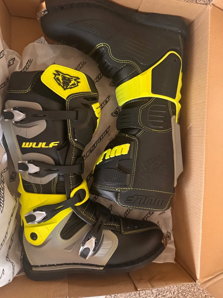 Wulfsport Motocross Boots for sale in Co. Louth for 150 on DoneDeal