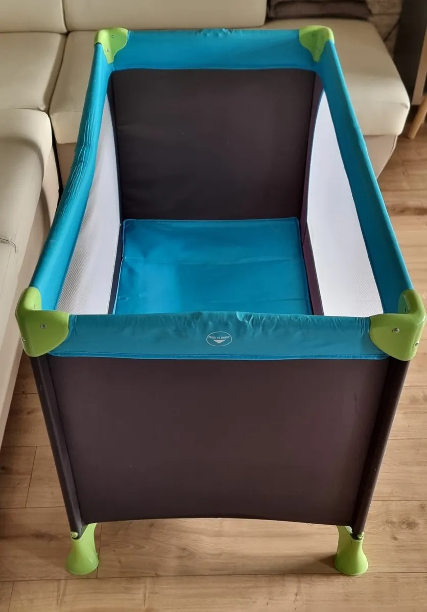 Done deal travel cot best sale