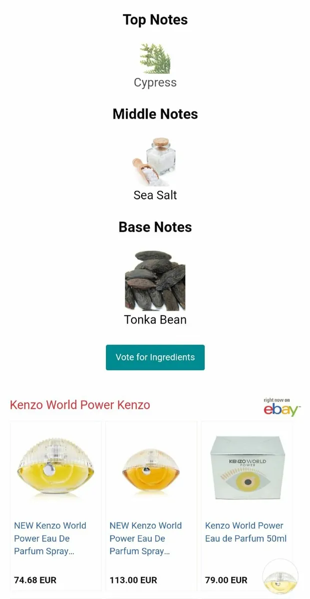 Kenzo world power note deals