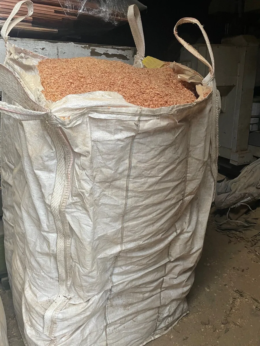 Wood shavings sawdust