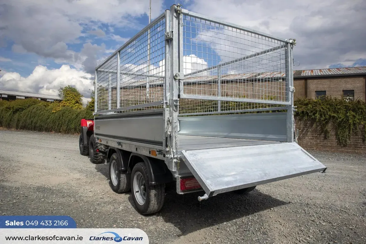 M-Tec 8ft x 5ft Tipping Trailer - Image 3