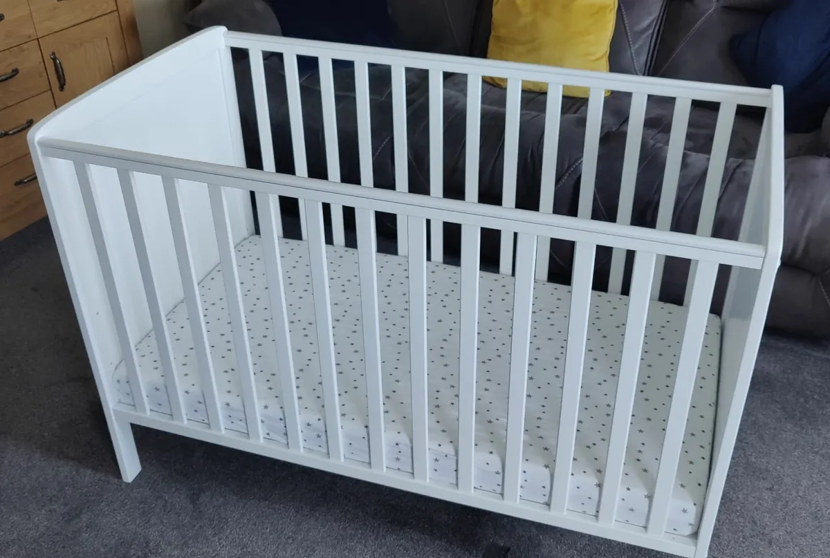 Baby Elegance Elle Sustainable Solid Wood Cot for sale in Co. Cork for 100 on DoneDeal