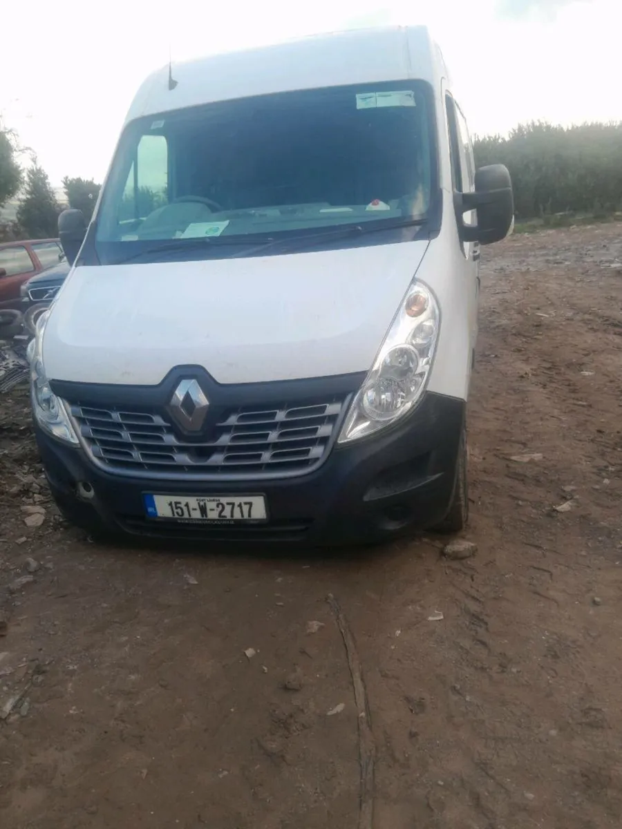 Breaking renault master 2015